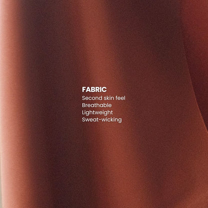 Lightweight breathable thong fabric with second-skin feel and sweat-wicking technology