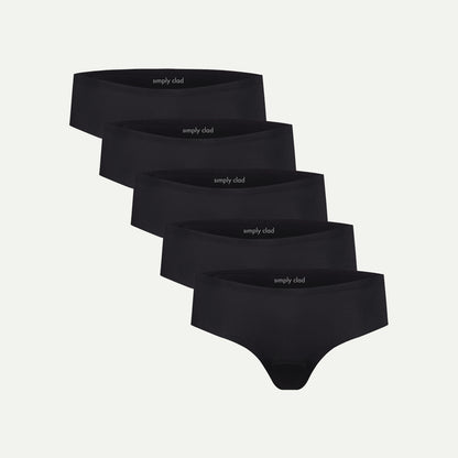 5 Pack Everyday Essentials – Camel Toe Proof Thong Underwear