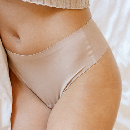 Most comfortable camel toe concealing thong for smooth, seamless everyday wear